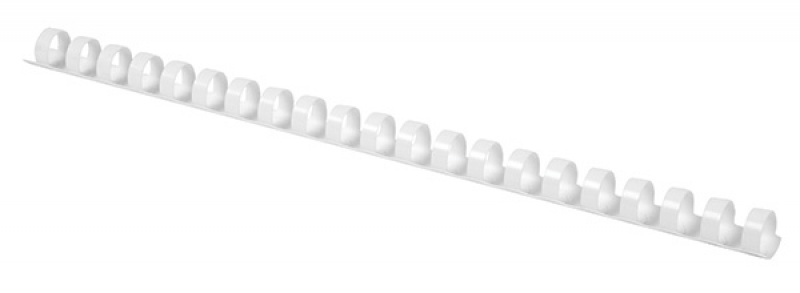 Пружина пластикова біла d-10мм OFFICE PRODUCTS 20241015-14, 100 шт/уп